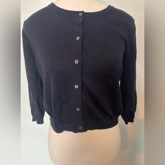 Veeko Sweaters - Classic Navy Blue Women's Cardigan